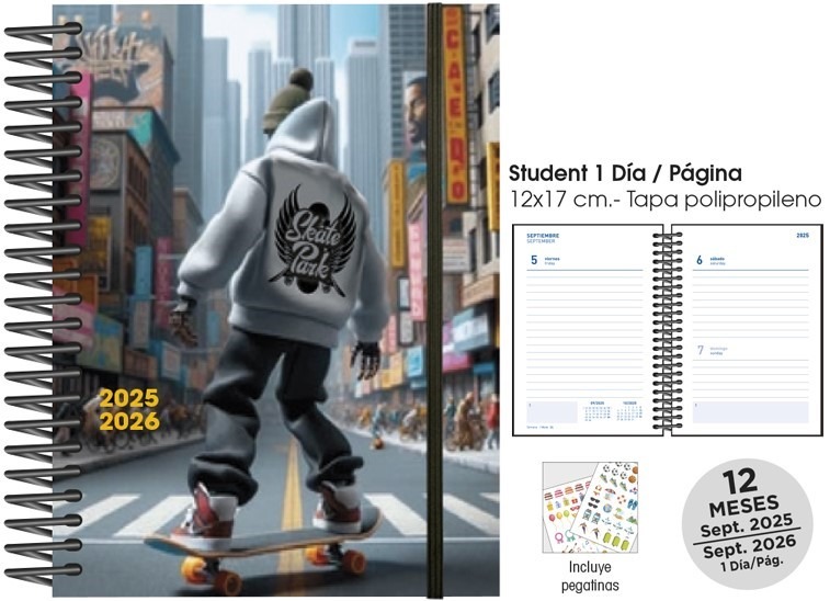 Agenda escolar Senfort